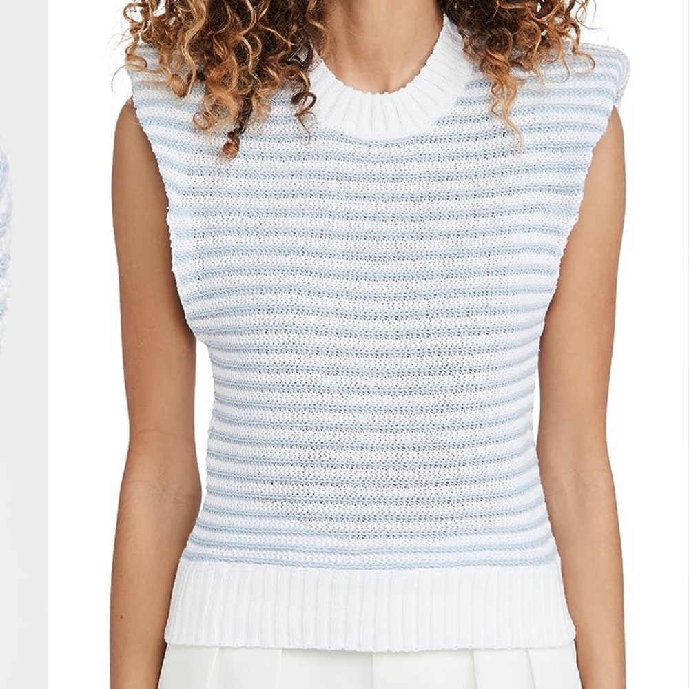 Philosophy di Lorenzo Serafini striped knit top NWT